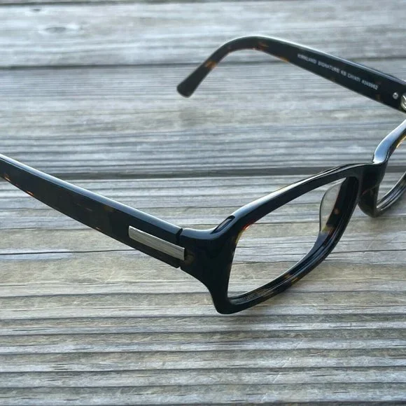 Kirkland Signature Eyeglasses/Sunglasses Frame KS CHIATI Dark Tortoise 56[]17 13 - Picture 8 of 12